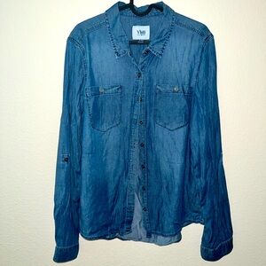 YMI Denim blouse